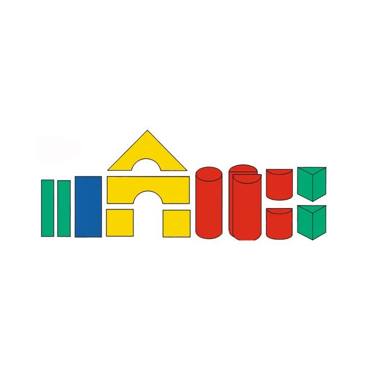 14-Piece Large Soft Toddler Block Set 3 by HABA Pro
