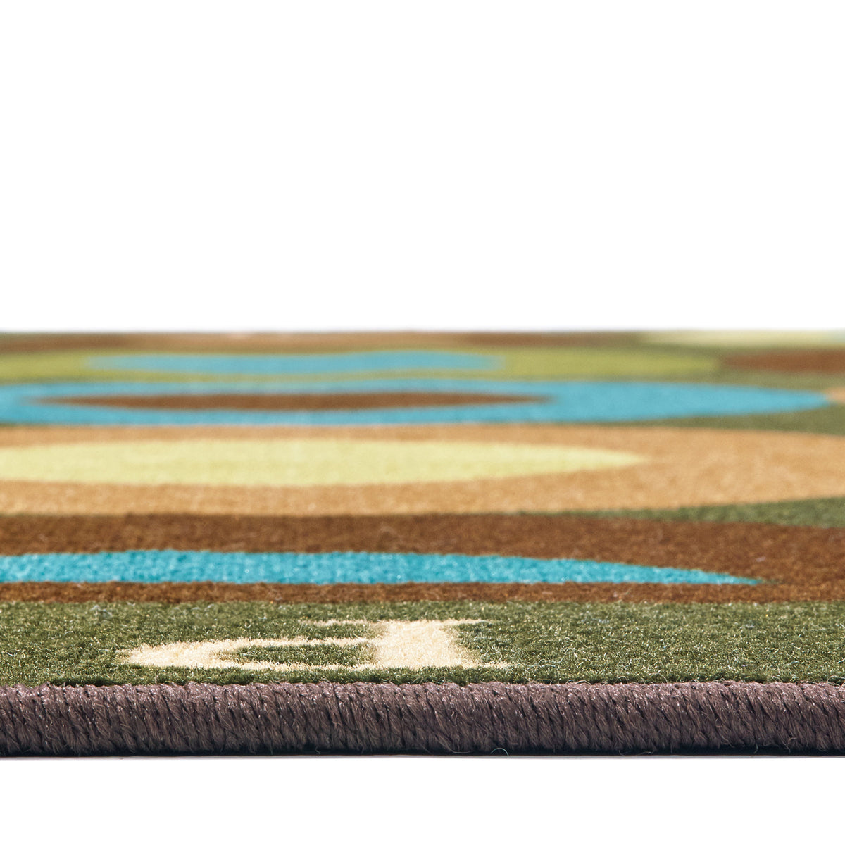 Calming Circles with Alphabet Classroom Rug, view 3