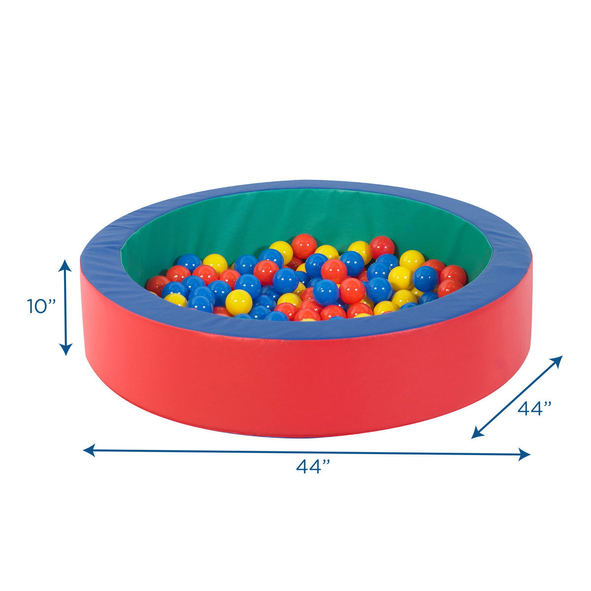 Mini Foam Nest Ball Pool with 175 Balls, view 5