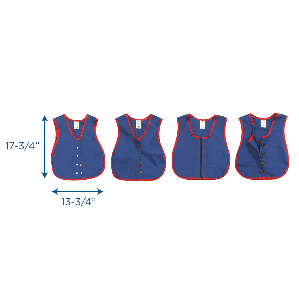 Dressing Skills Learning Vests, Set of 4, view 2