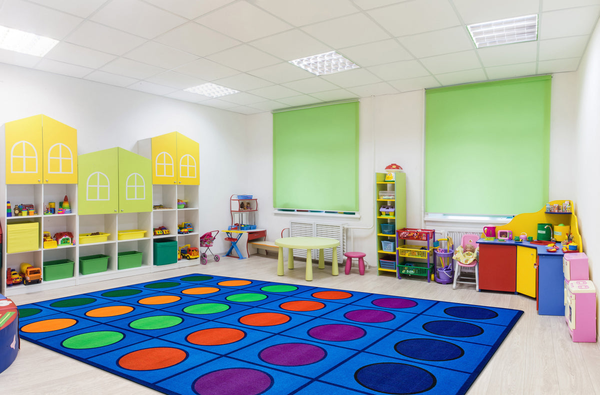 Seating Circles 30-Seat Classroom Rug, view 5