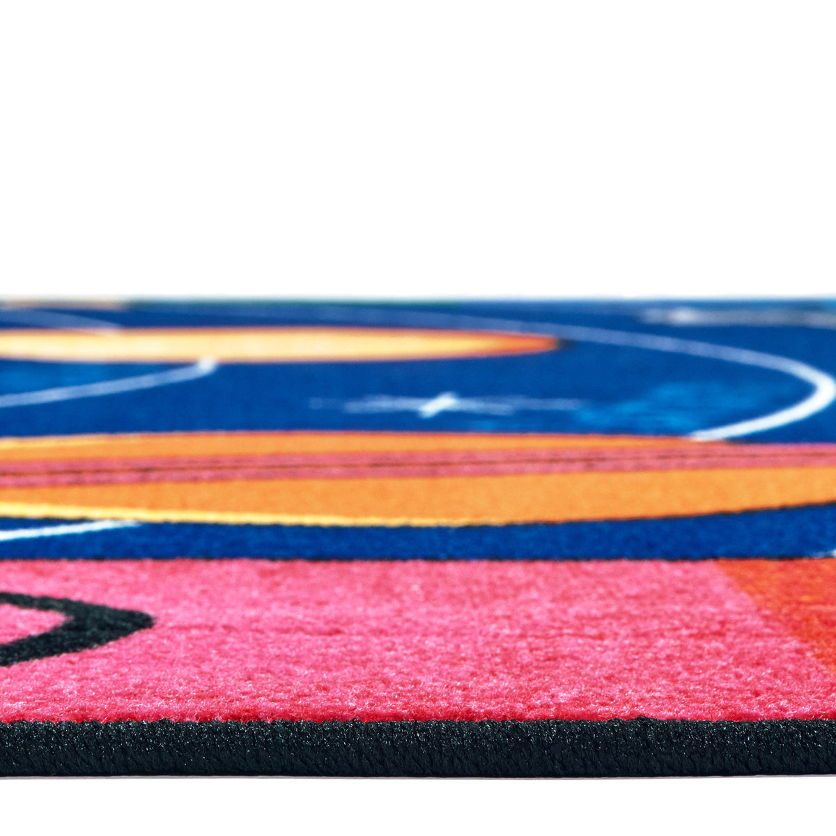 Milky Play Literacy Space Alphabet Classroom Rug, view 3