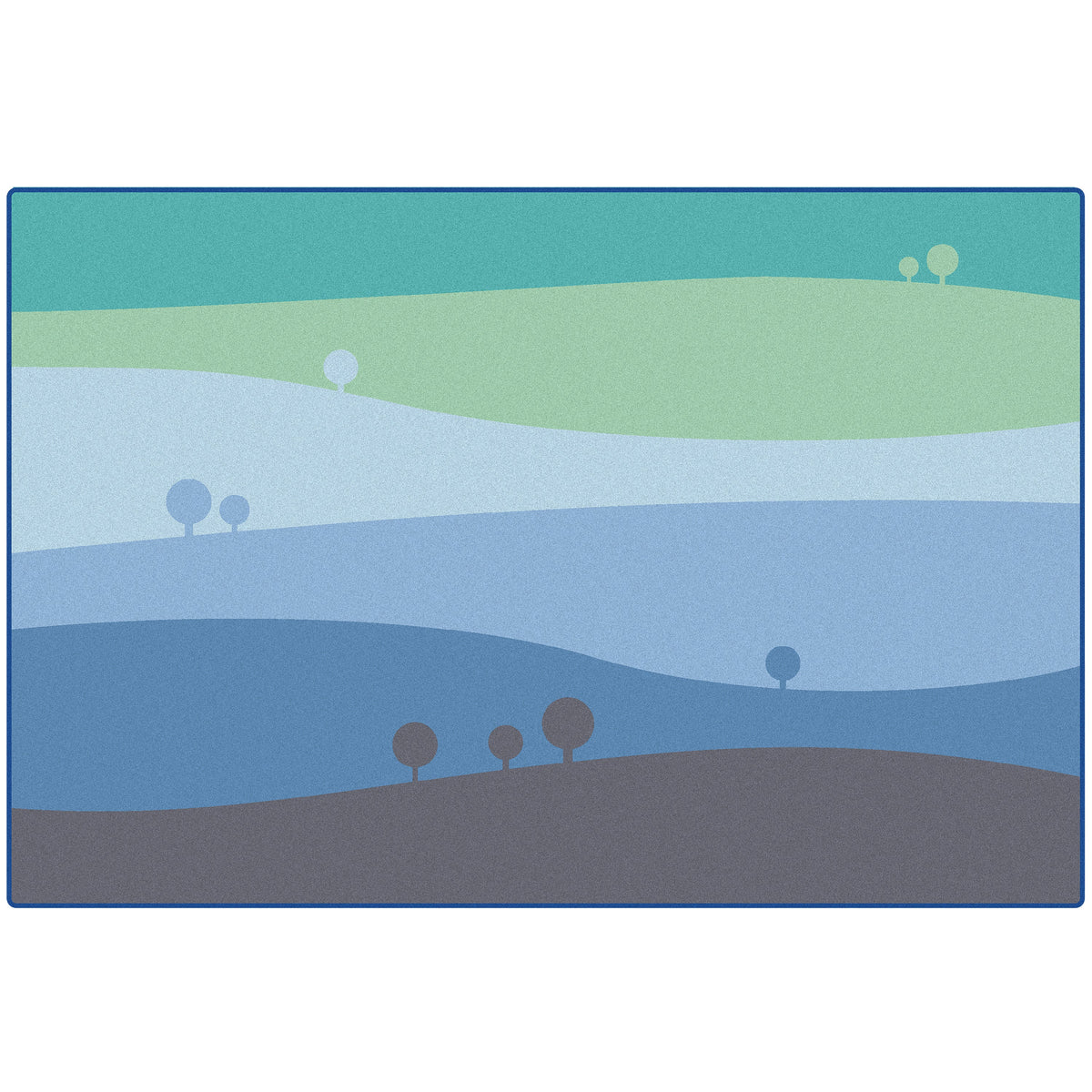 Tranquil Hills Tranquil Colors Classroom Rug