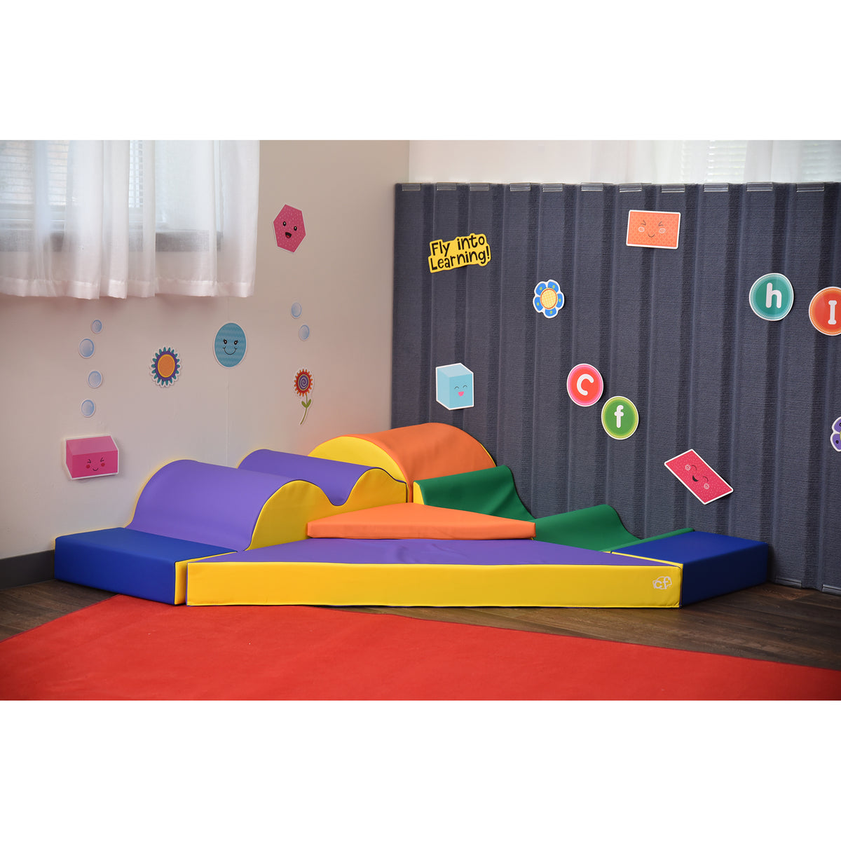 Soft Foam Corner Climber Shapes, 7 Pieces, view 9