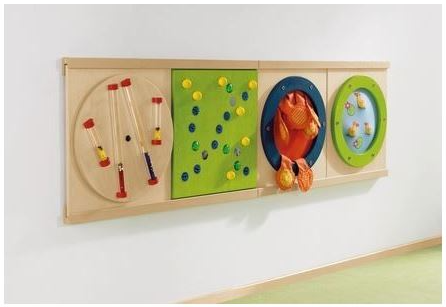 Acrylic Gears Sensory Wall Activity Panel by HABA Pro