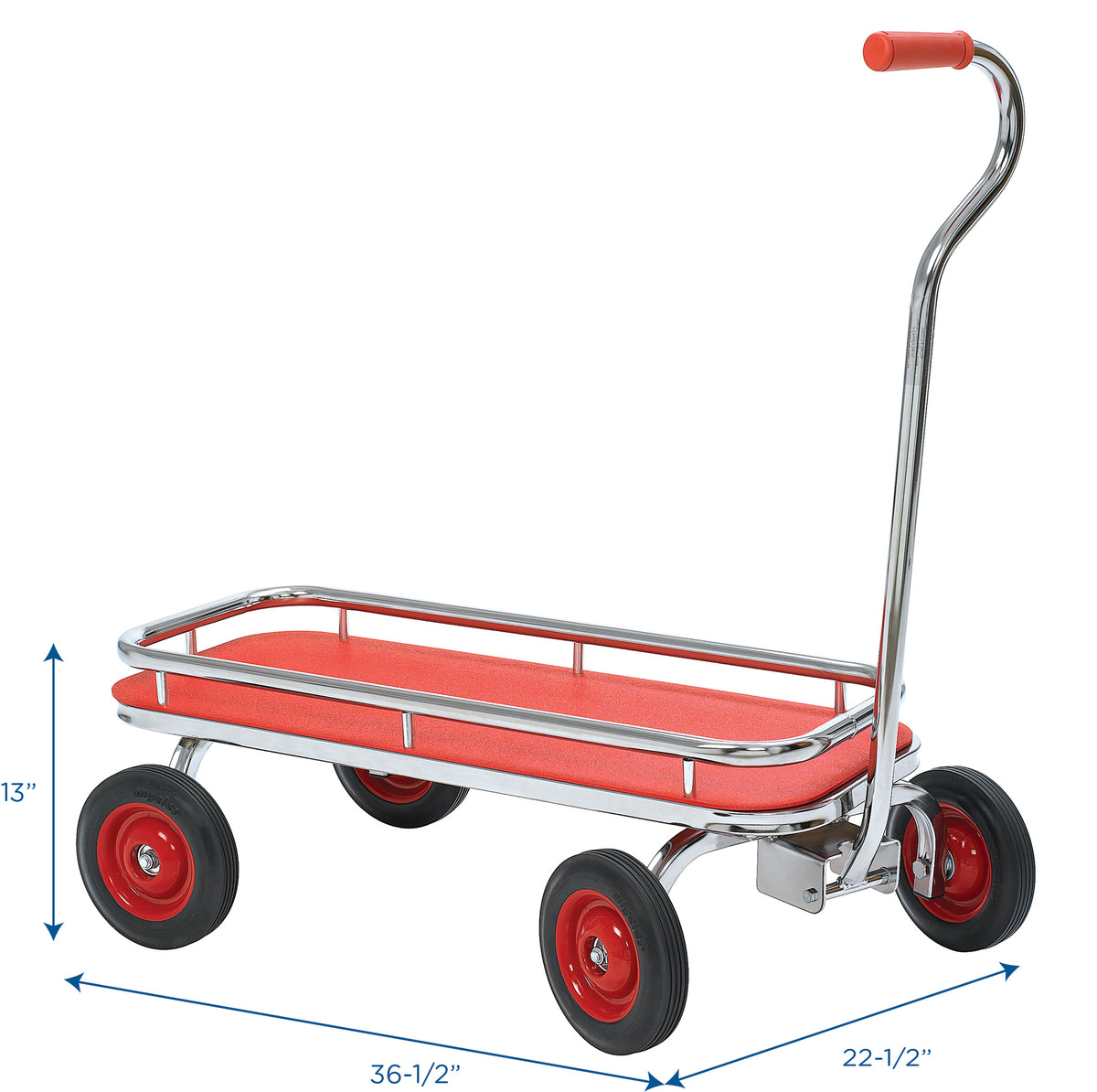 Heavy-Duty Steel Wagon with 8" Wheels, view 2