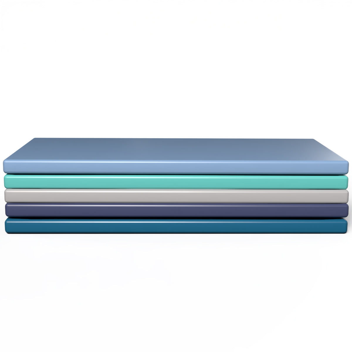 2" Nap Time Rest Mats with Name Tags, Set of 5 – Tranquility