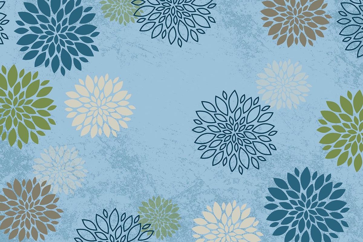 Delightful Dahlia Classroom Rug