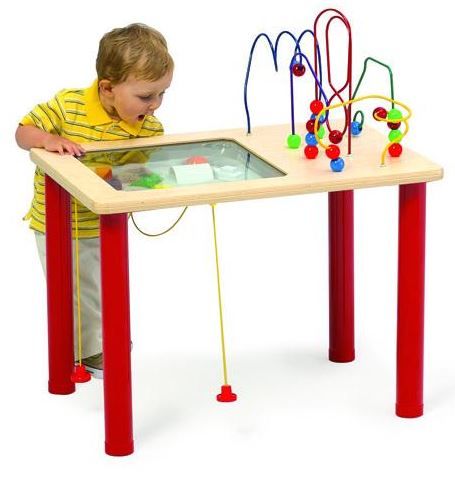 Bead Blast & Vehicle Venture Activity Table by Playscapes