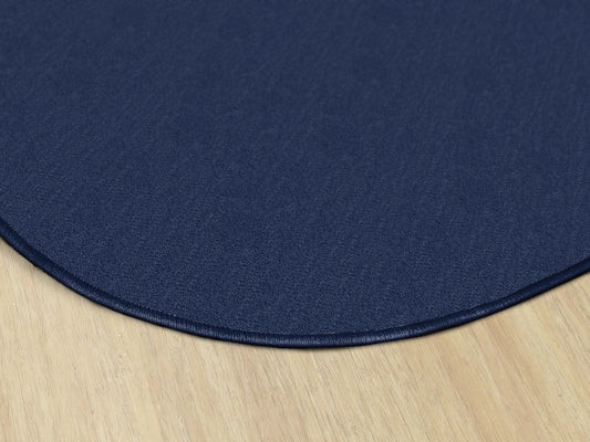 Solid Color Classroom Rug โ Classic, Round & Oval, view 2