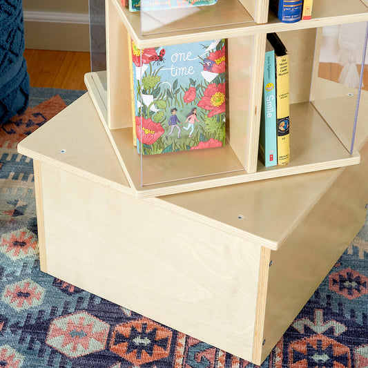 Rotating 4 Tier Book Display