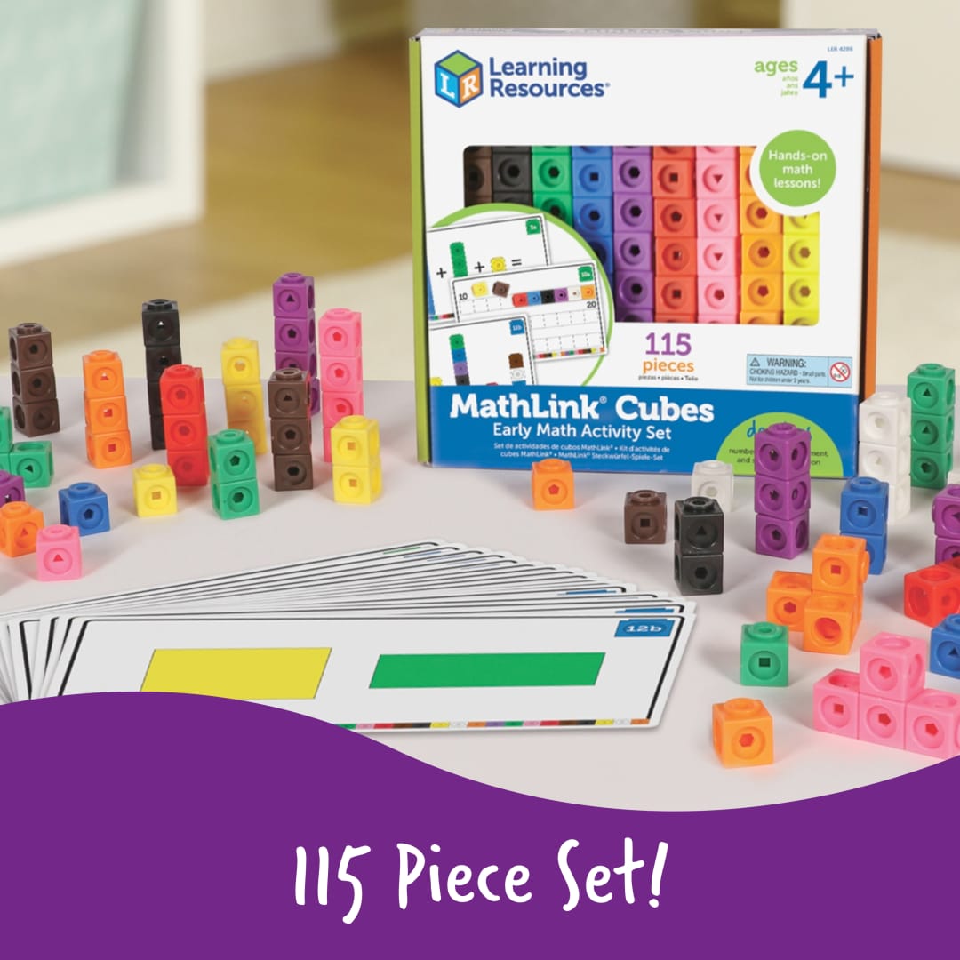 Linking Math Cubes Starter Set – Classroom Pack, view 4