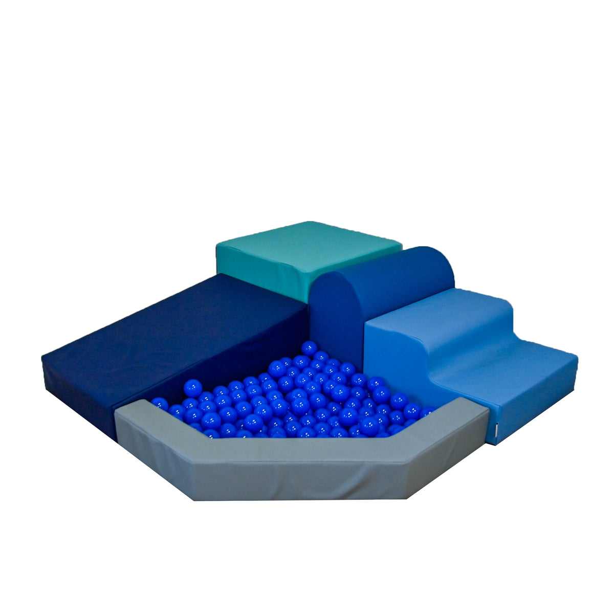 Toddler Corner Soft Play Climber with Ball Pool, view 12