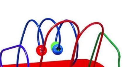 Mini Wires, Beads & Gears Wall Activity by Playscapes