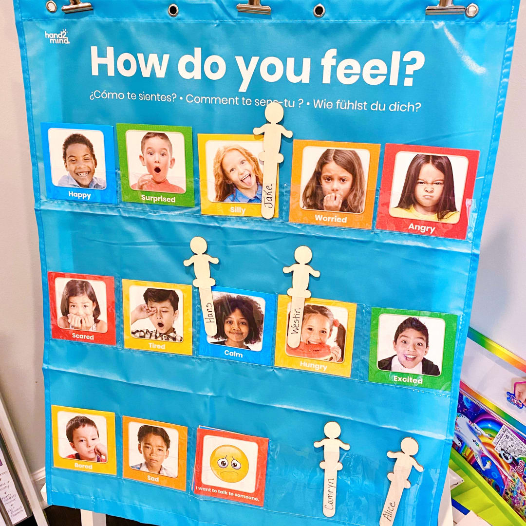 Feelings Check-In Pocket Chart – Classroom Pack, view 2
