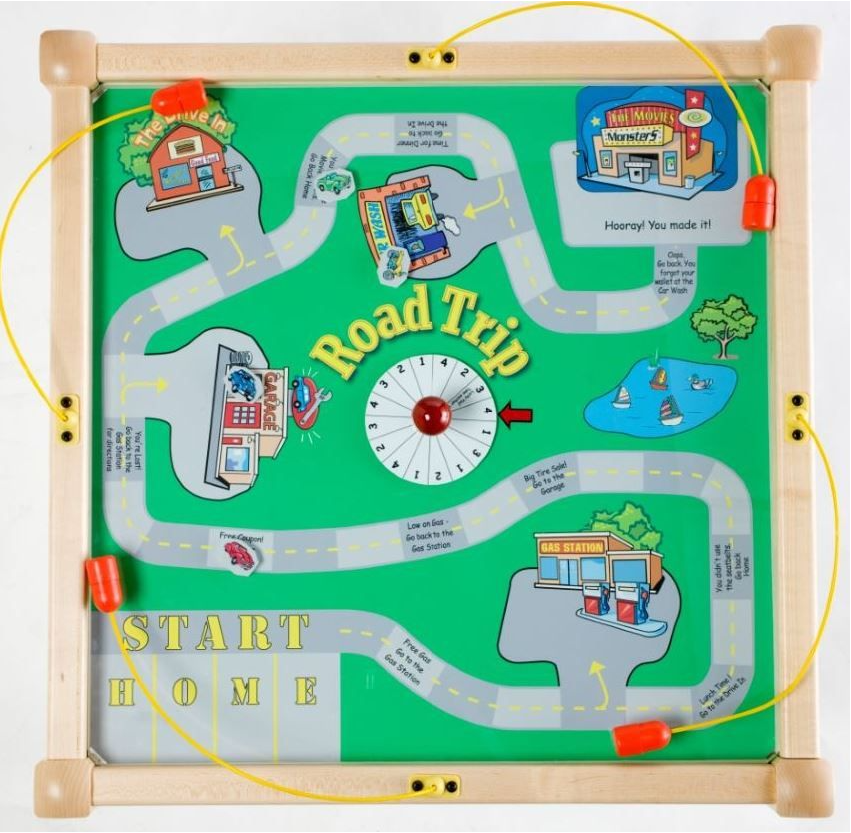 Play-From-The-Top Magnetic Activity Table by Playscapes
