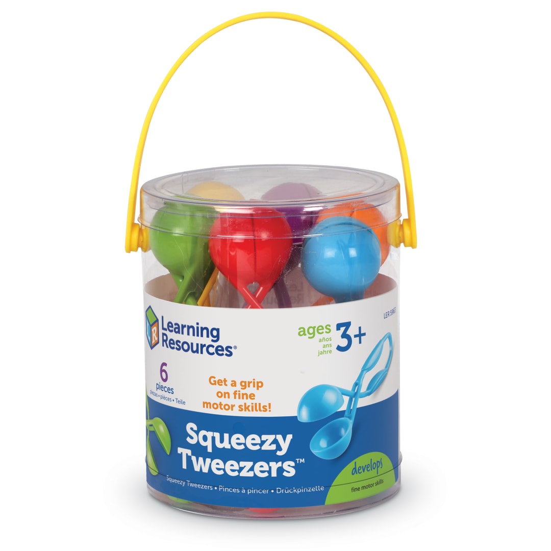 Squeeze Tweezers, Set of 6 – Classroom Pack, view 4
