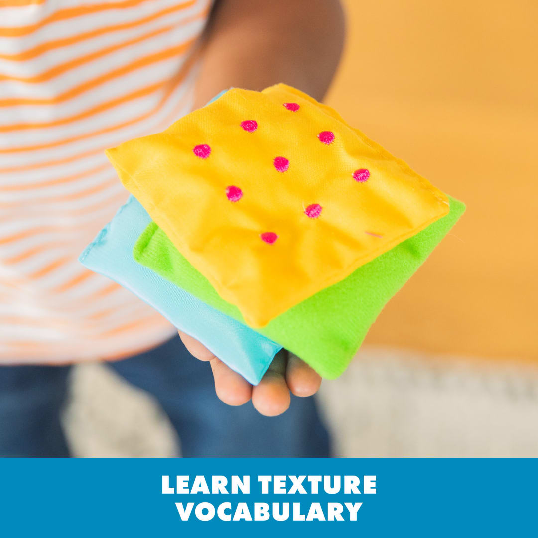 Tactile Matching Squares, Set of 20 – Classroom Pack, view 4