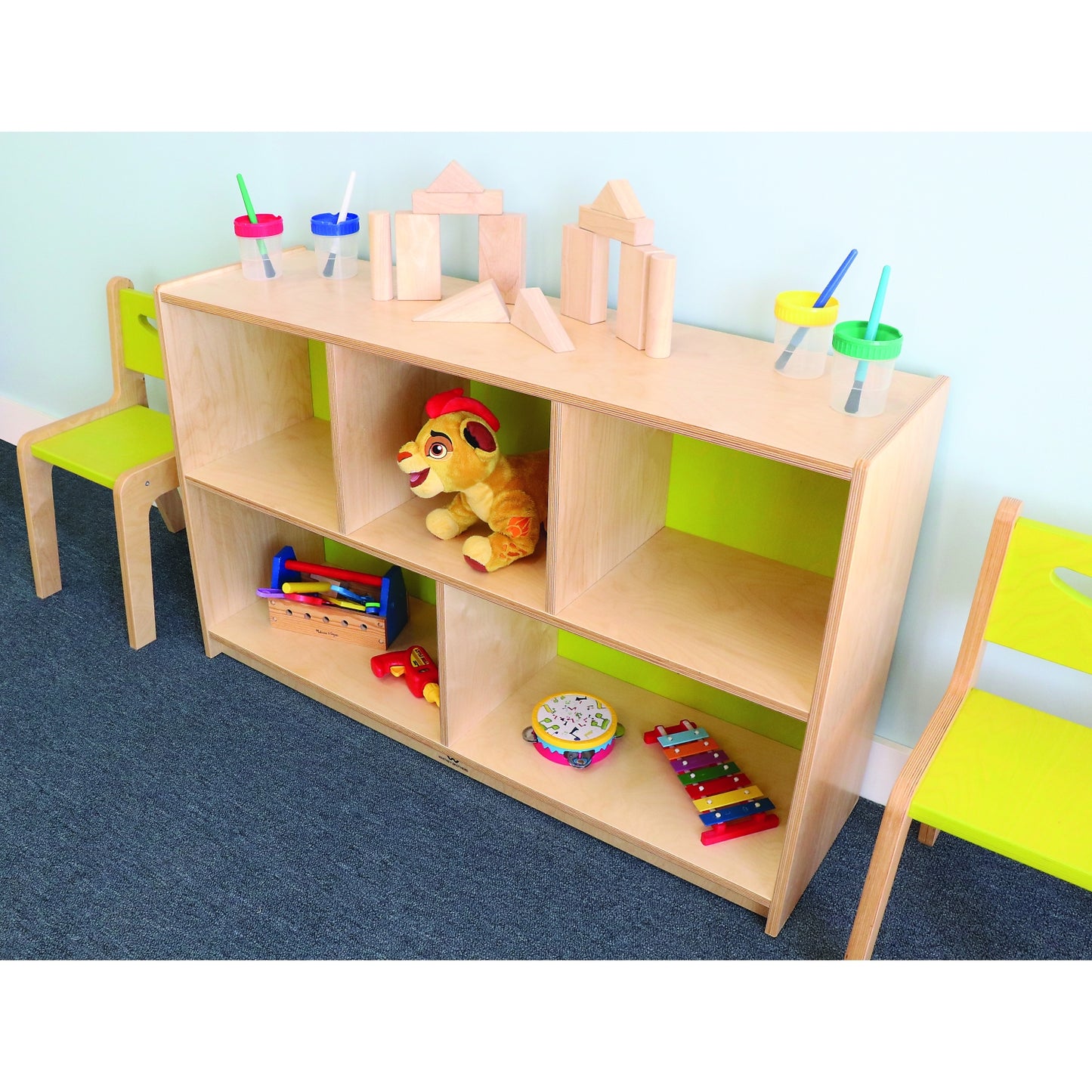 Whitney Plus Cabinet (Green)