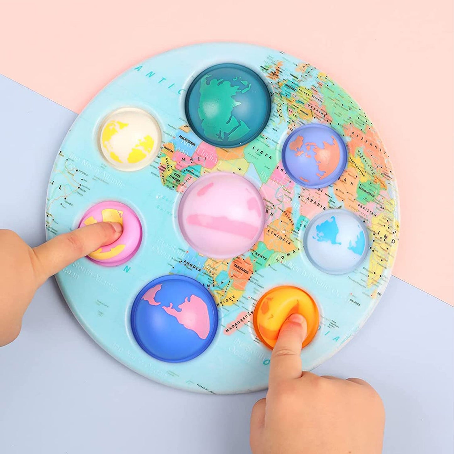 Universe and Planets Bubble Pop It Fidget