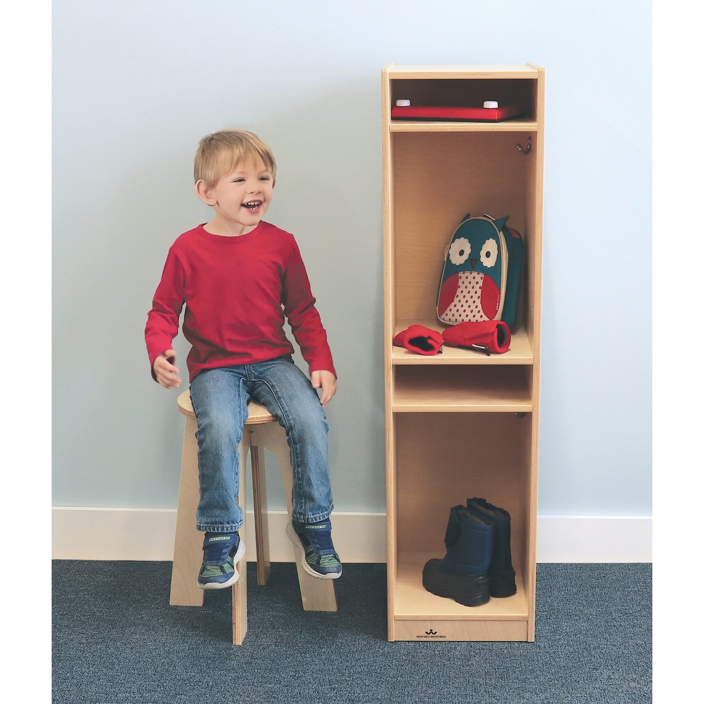 Single Section Coat Locker