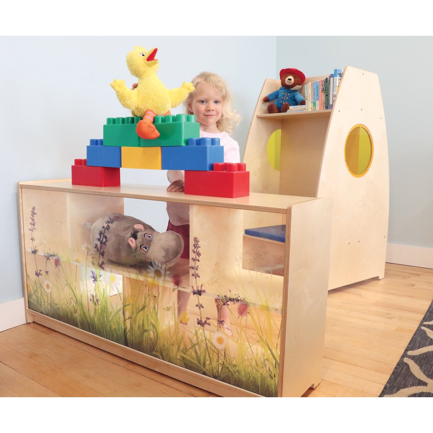 Nature View 24" Acrylic Back Cabinet
