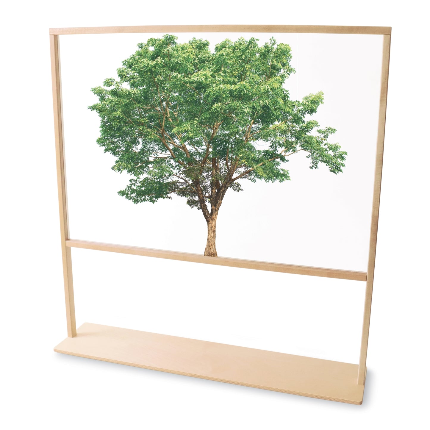 Nature View Floor Standing Partition 48W