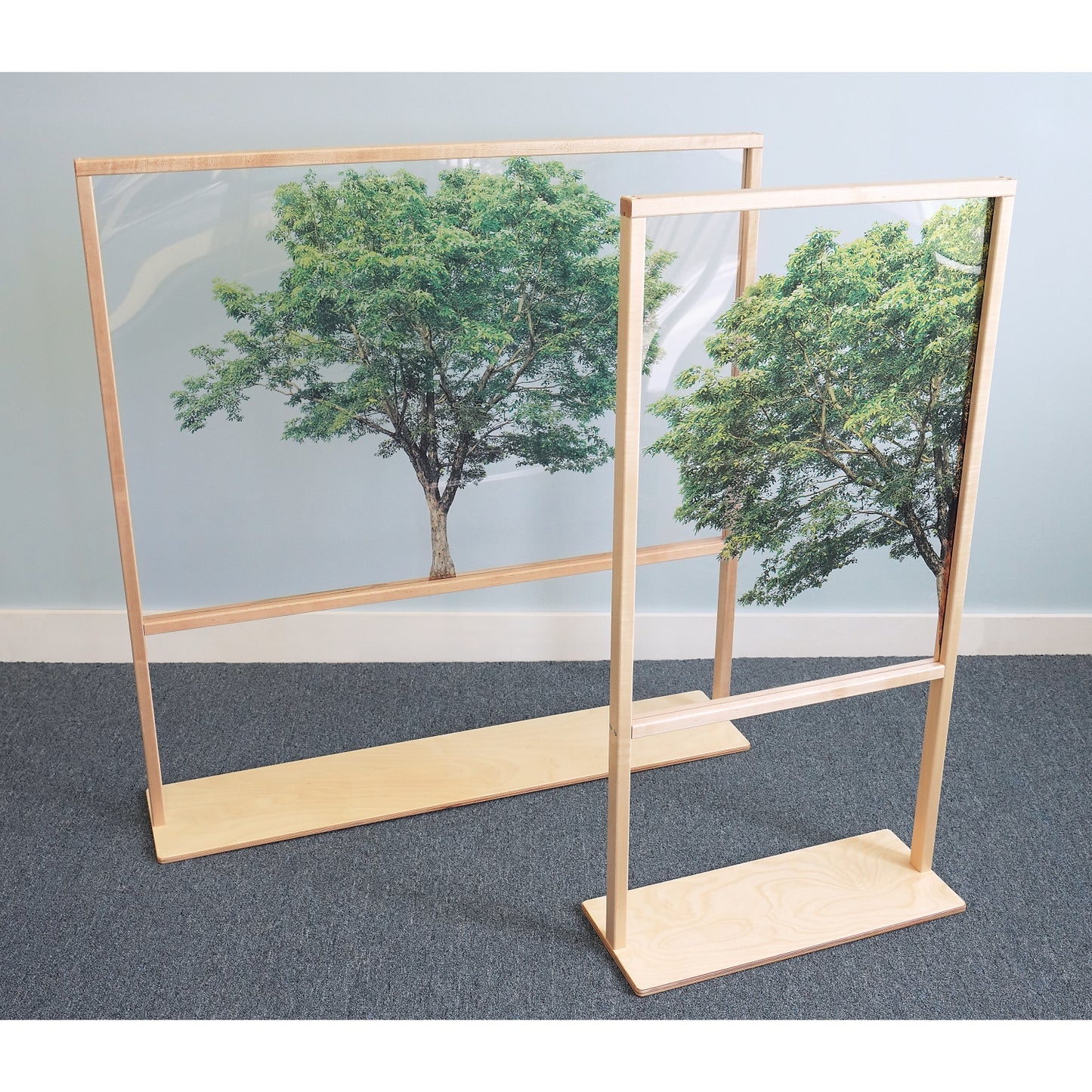 Nature View Floor Standing Partition 48W