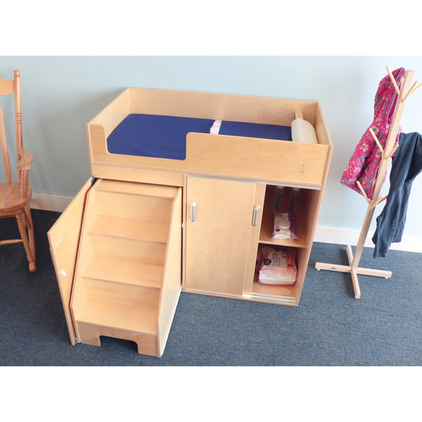 EZ Step Up Toddler Changing Cabinet