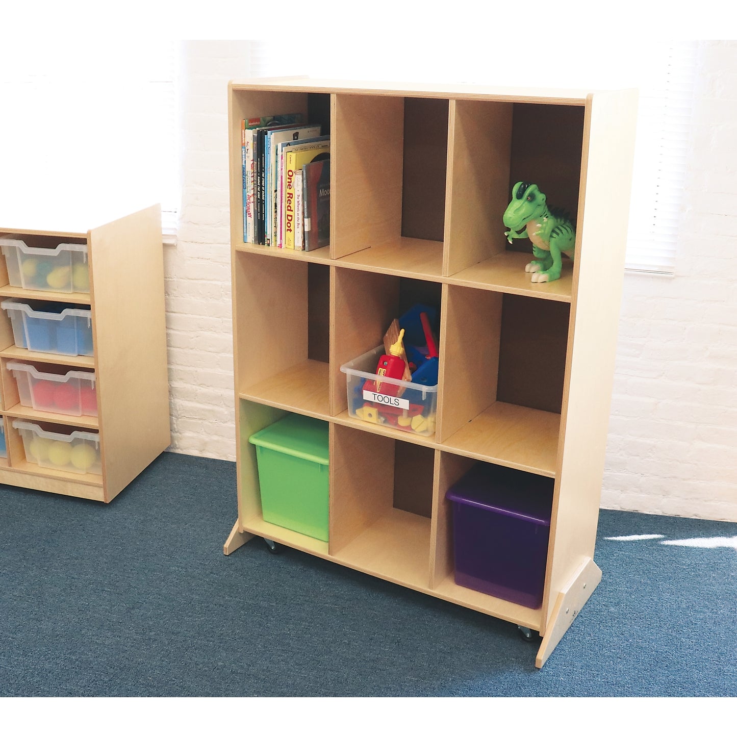 Nine Cubby Storage and Teaching Center