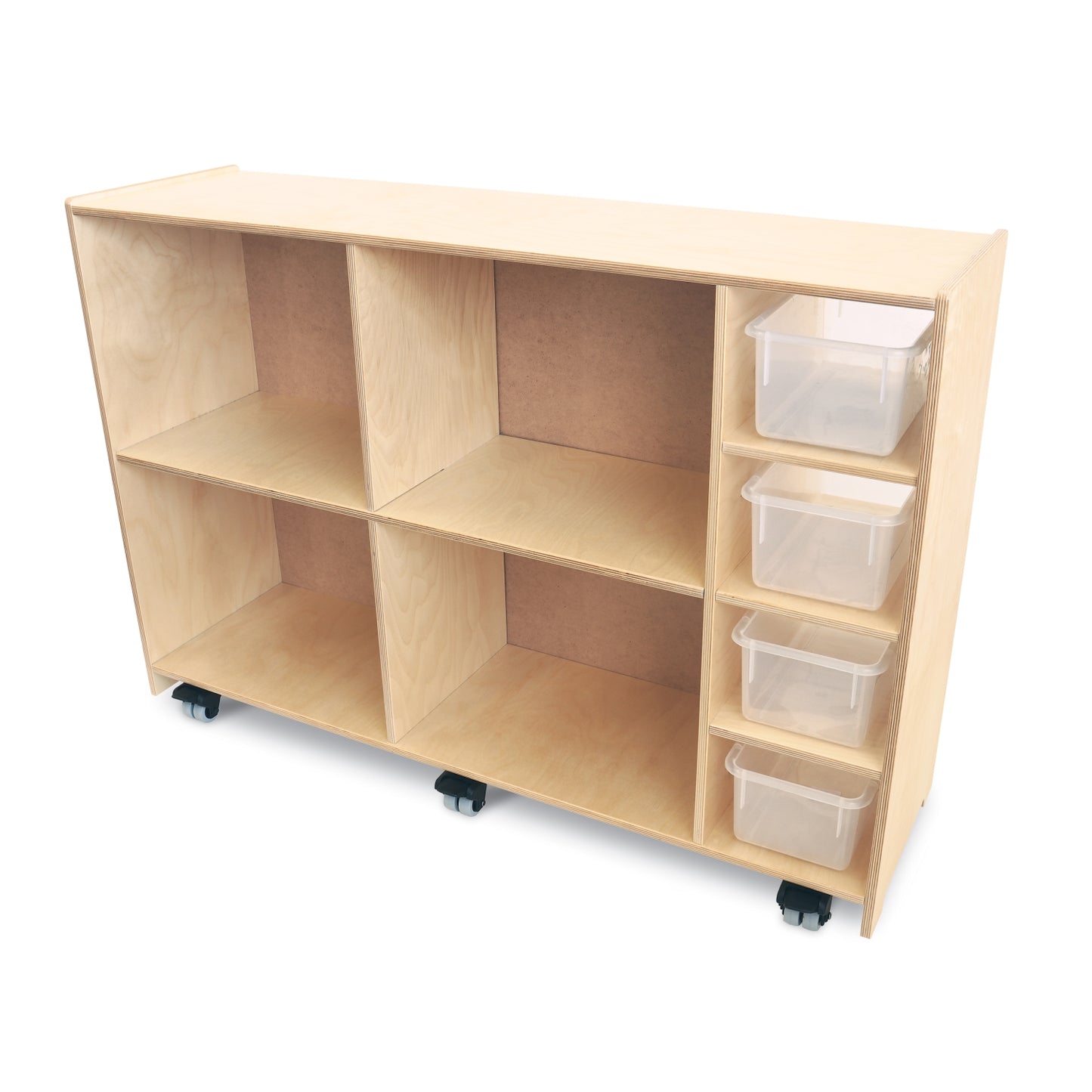 Magnetic Write and Wipe Mobile Cabinet