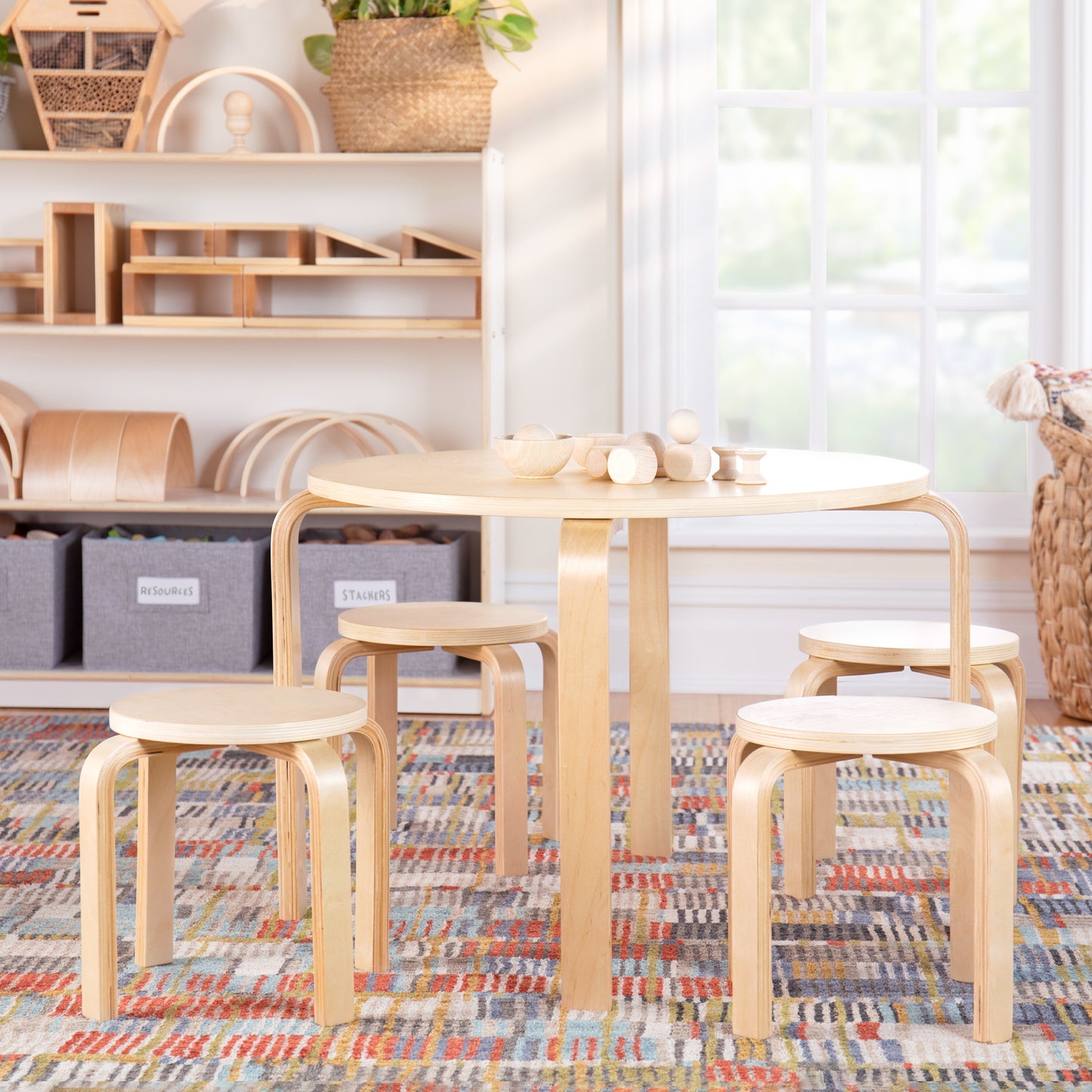 Nordic Toddler Table & Chair Set