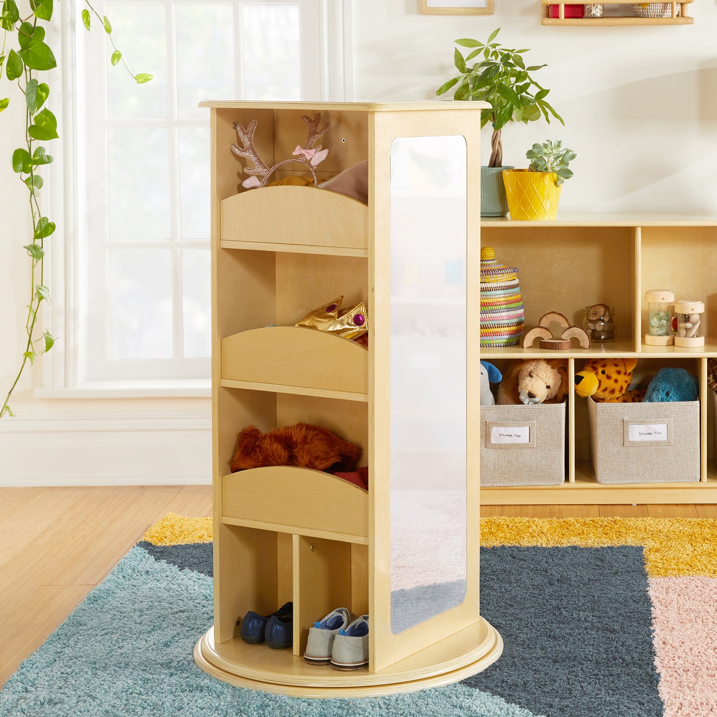 Rotating Dress Up Storage Center