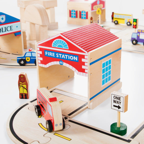 Community Buildings 6 Piece Set