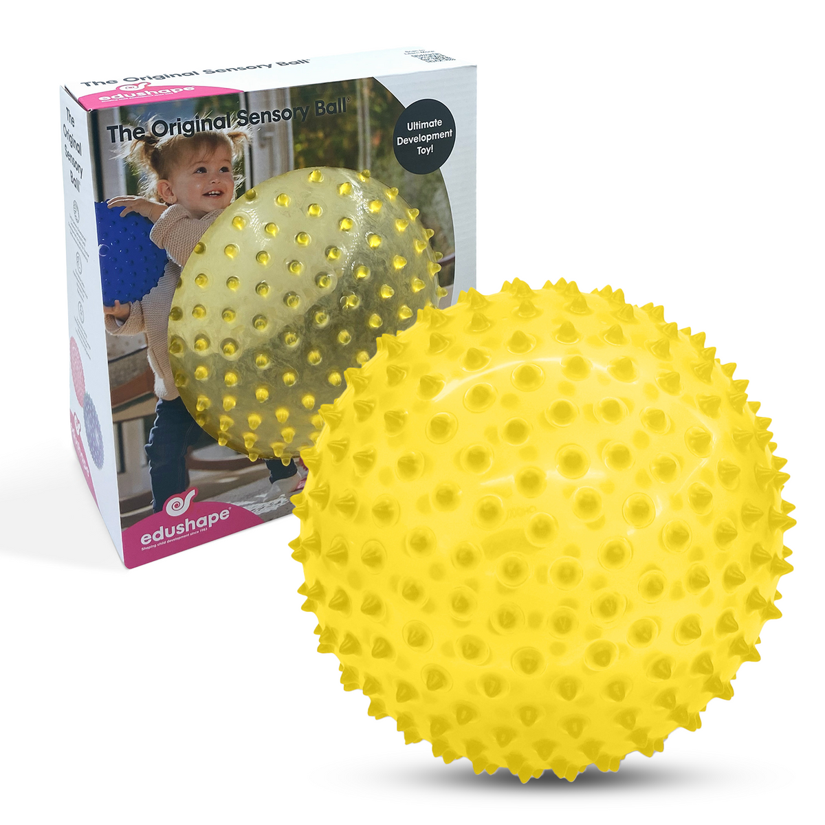 See-Me Sensory Ball 7", Yellow