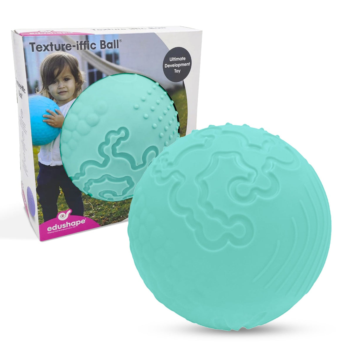 Texture-iffic Sensory Ball, Light Blue