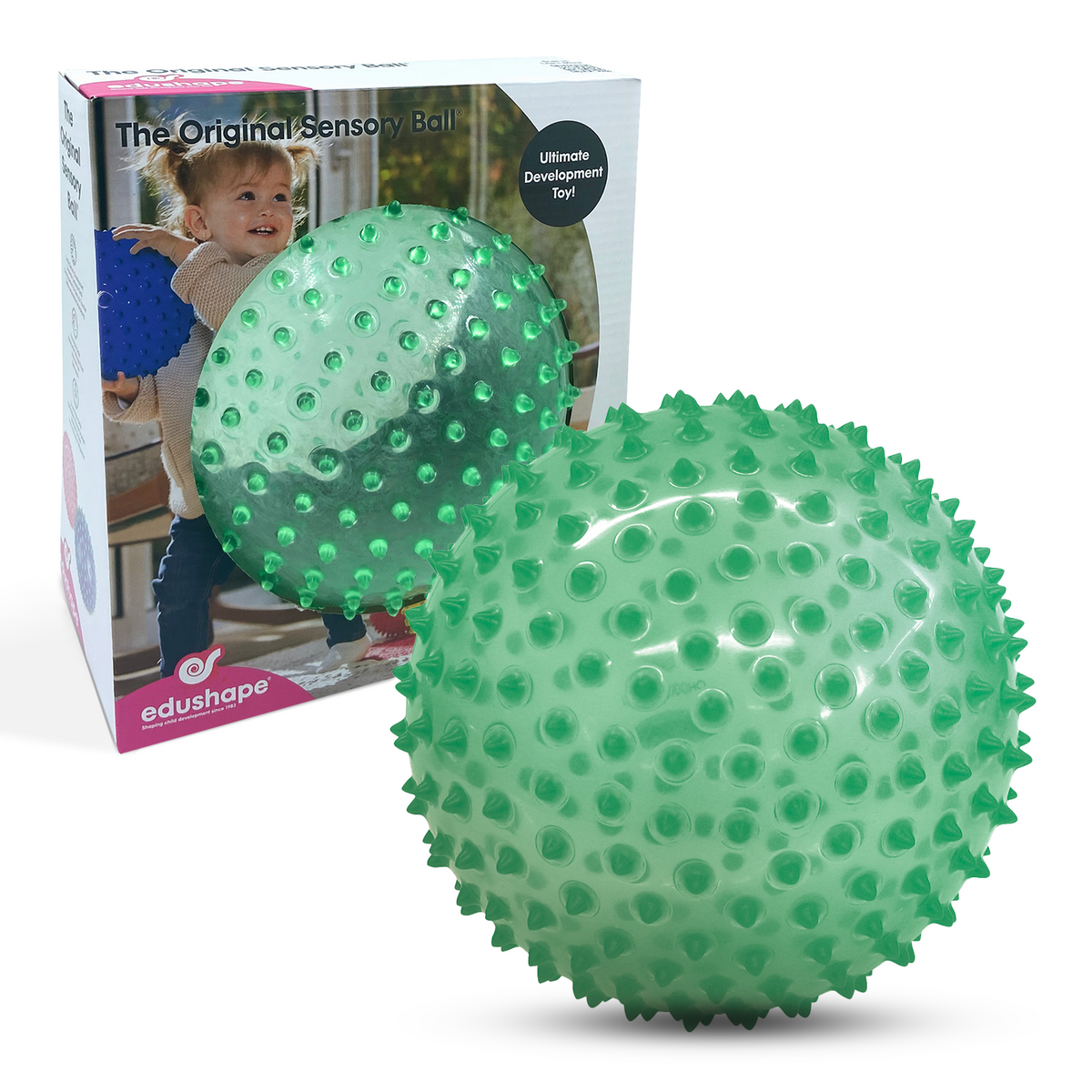 See-Me Sensory Ball 7", Green