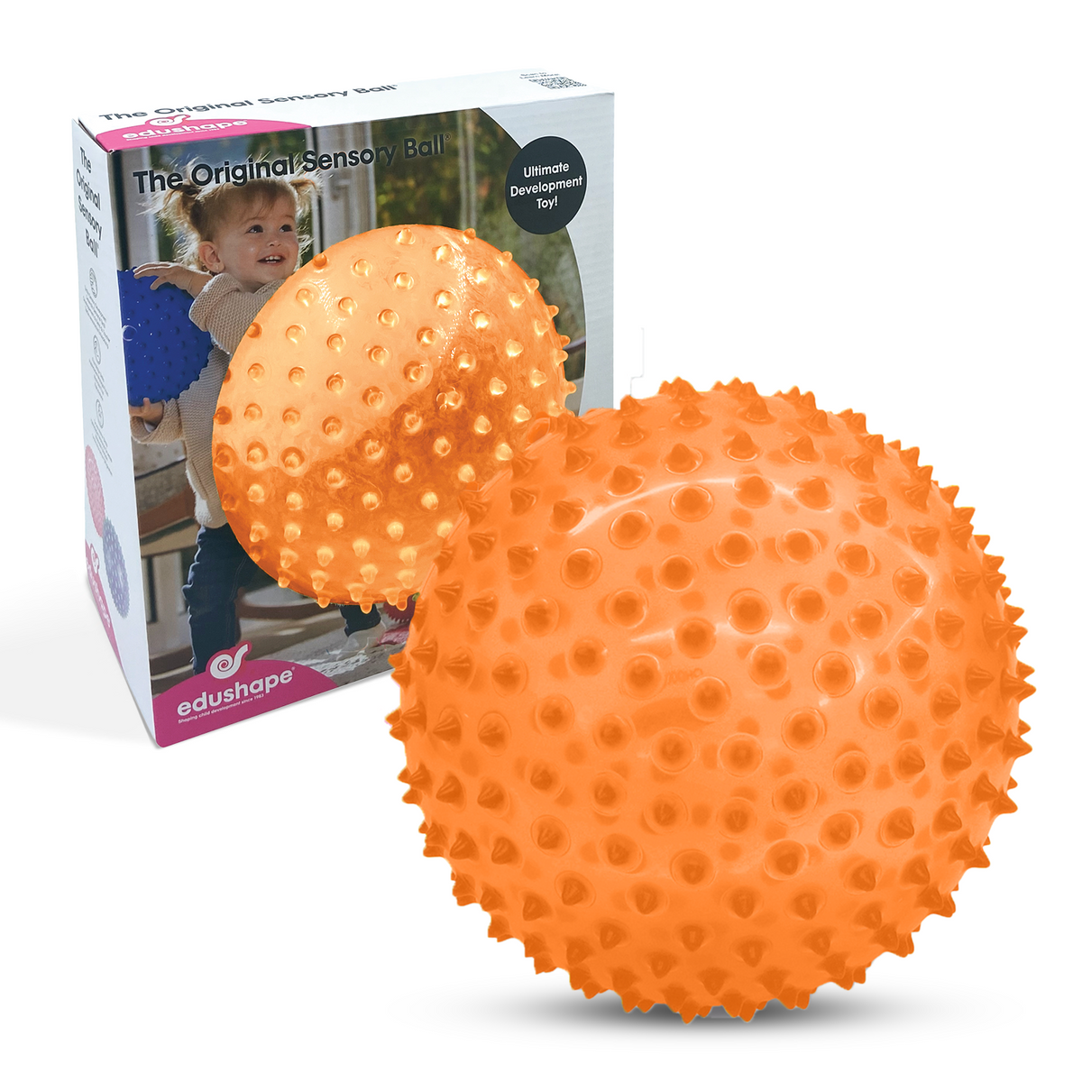 See-Me Sensory Ball 7", Orange