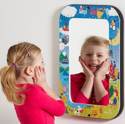 Themed Framed Acrylic Safety Mirror by Playscapes