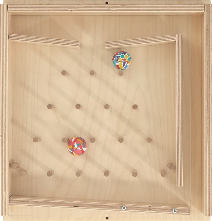 Plinko Bouncing Ball Sensory Wall Panel by HABA Pro