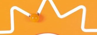 Kitten Ball-Track Sensory Wall Panel by NOVUM