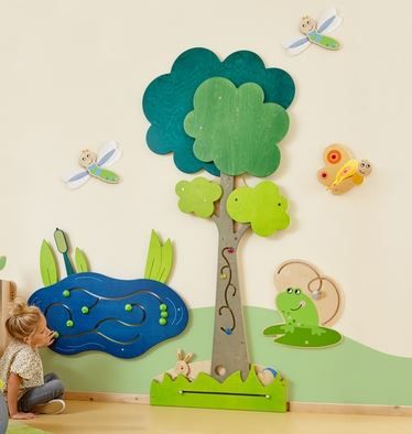 Frog and Fly Tactile Wall Activity by HABA Pro