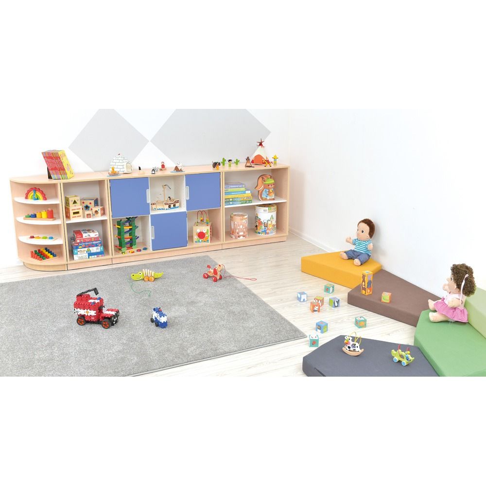 Quadro Storage Cabinet with 1 Shelf by Moje Bambino
