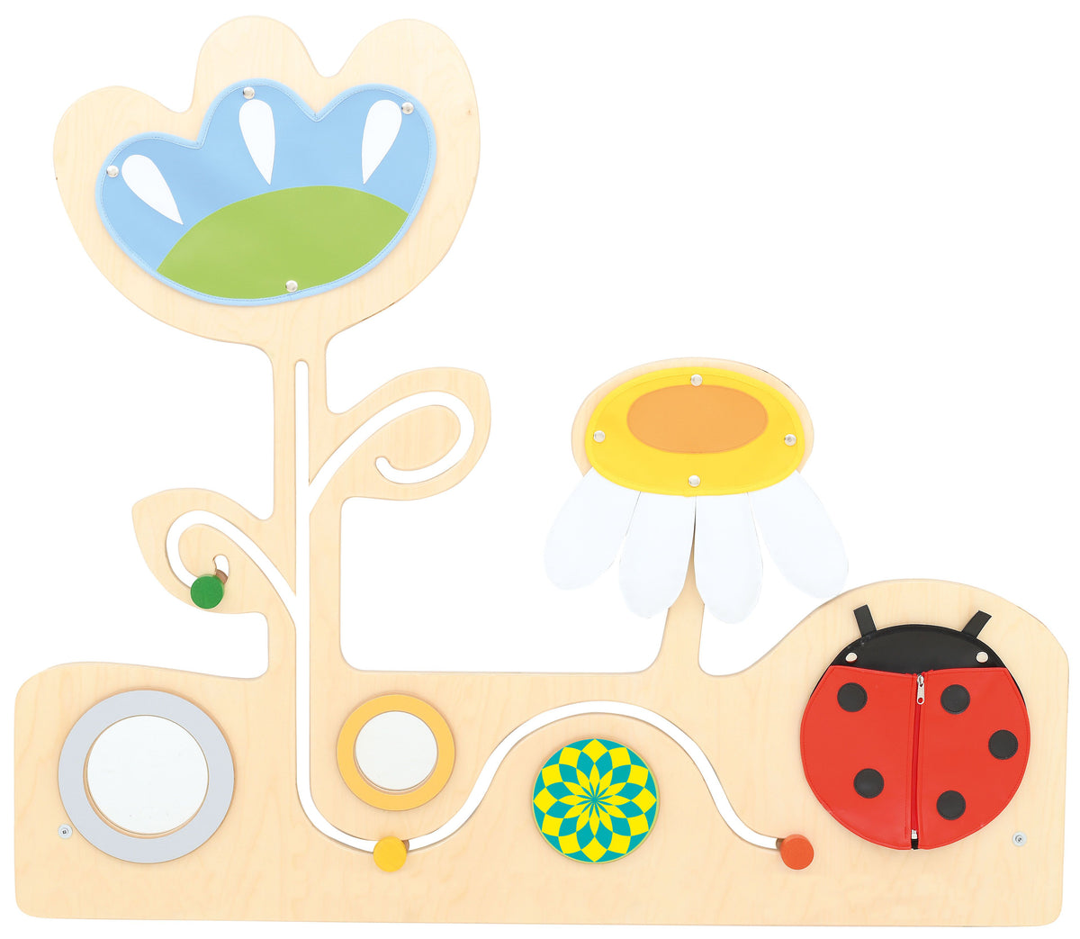 Meadow Ladybug Sensory Wall Panel by NOVUM