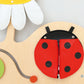 Meadow Ladybug Sensory Wall Panel by NOVUM