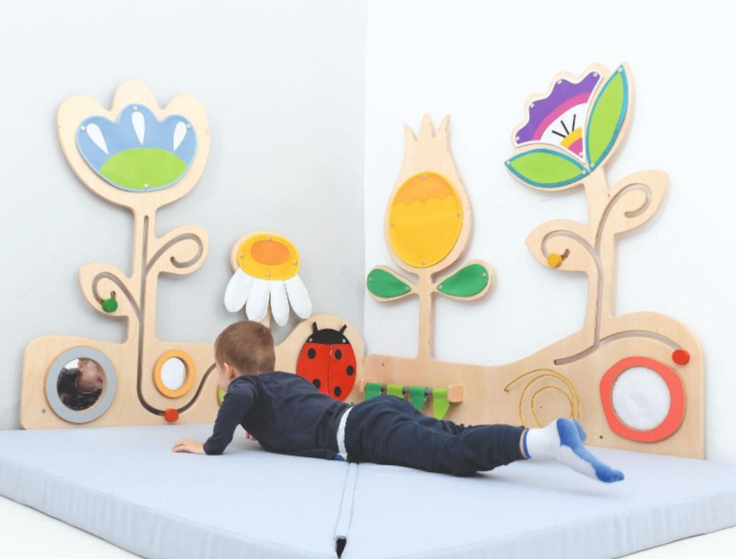 Meadow Ladybug Sensory Wall Panel by NOVUM