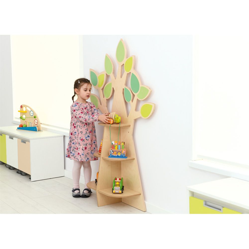 Tree-Shaped Wall Bookshelf by Moje Bambino