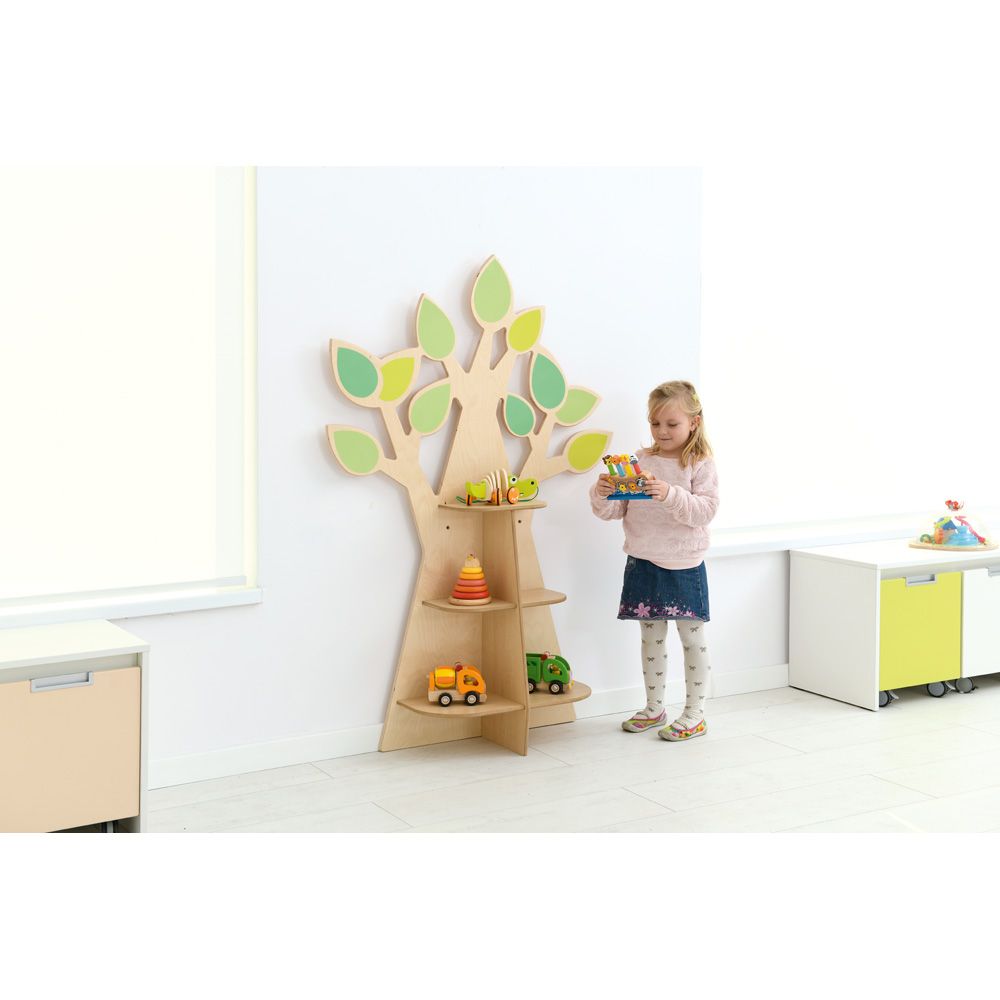 Tree-Shaped Wall Bookshelf by Moje Bambino