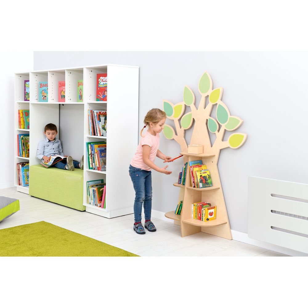 Tree-Shaped Wall Bookshelf by Moje Bambino