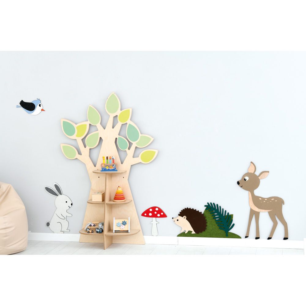 Tree-Shaped Wall Bookshelf by Moje Bambino